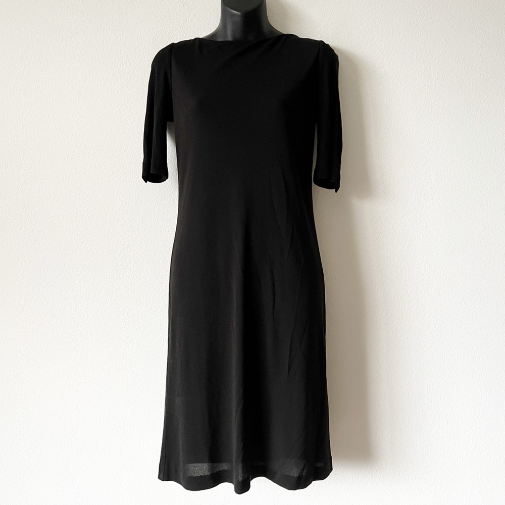 Les Copains Black Cocktail Dress - Picture 2 of 16
